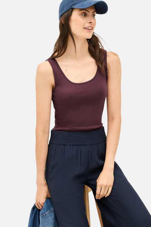 Top (sans manches) Rouge - CECIL