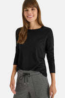 T-shirt met lange mouwen - zwart
