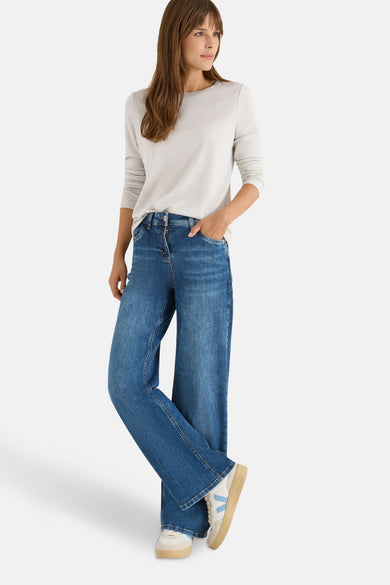 T-shirt met lange mouwen - Grijs