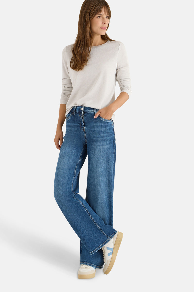 T-shirt met lange mouwen - Grijs