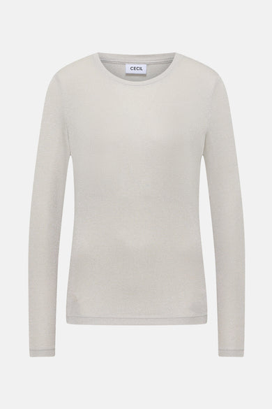 T-shirt met lange mouwen - Grijs