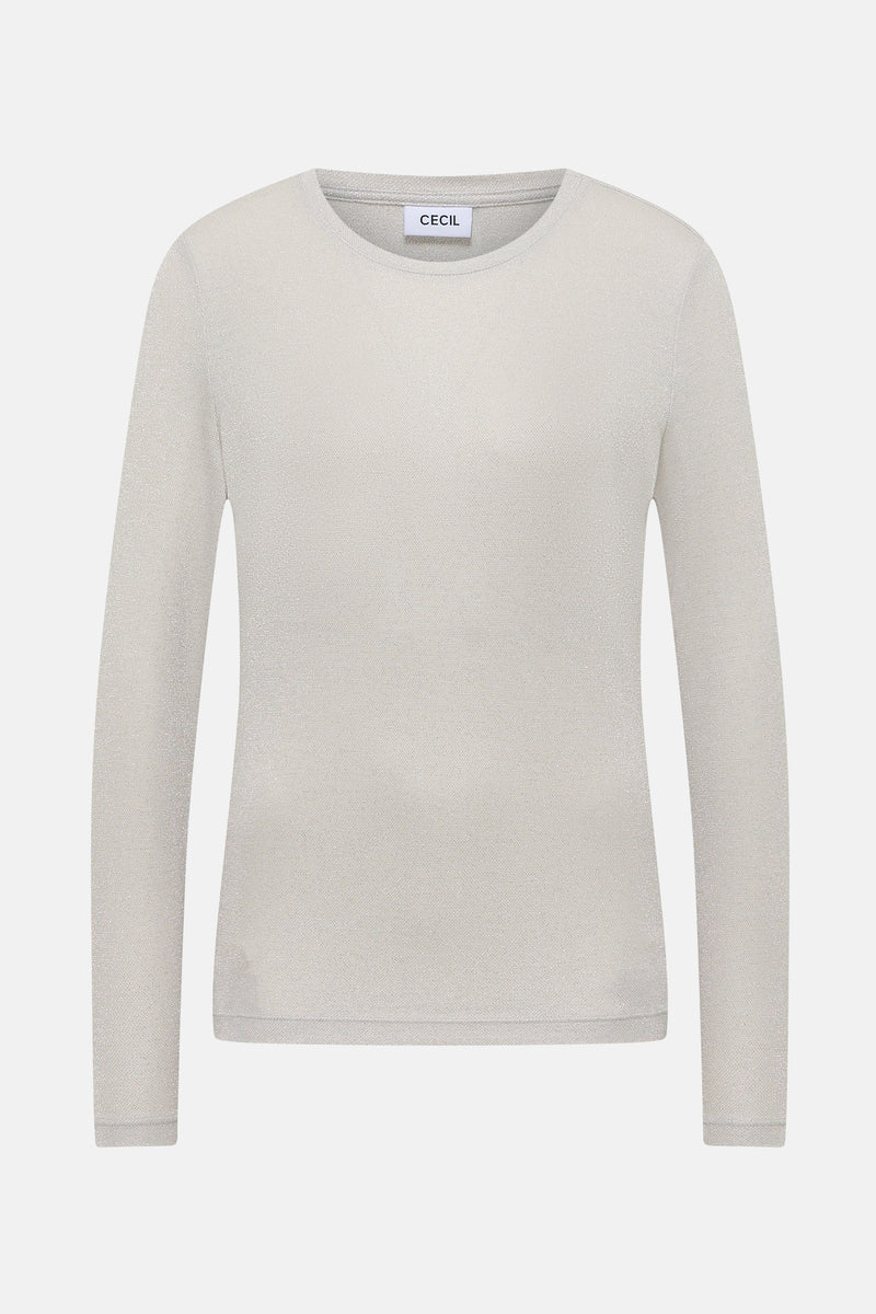 T-shirt met lange mouwen - Grijs