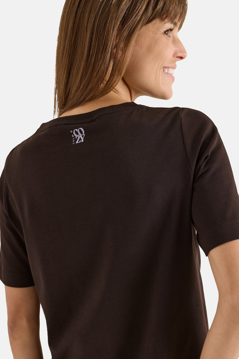 T-shirt (korte mouwen) bruin - CECIL