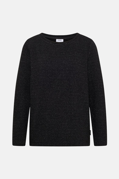 T-shirt met lange mouwen - zwart