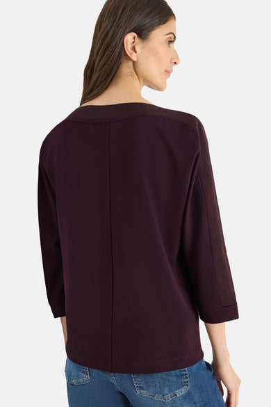 Top (lange mouwen) rood - CECIL