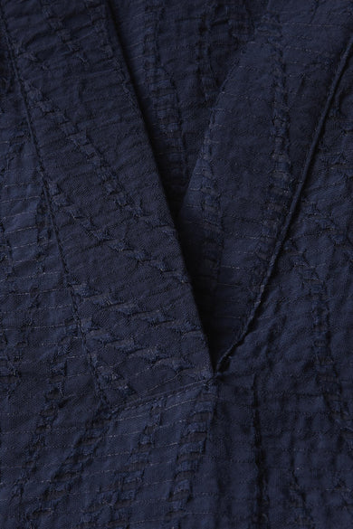 Blouse à manches courtes - bleu