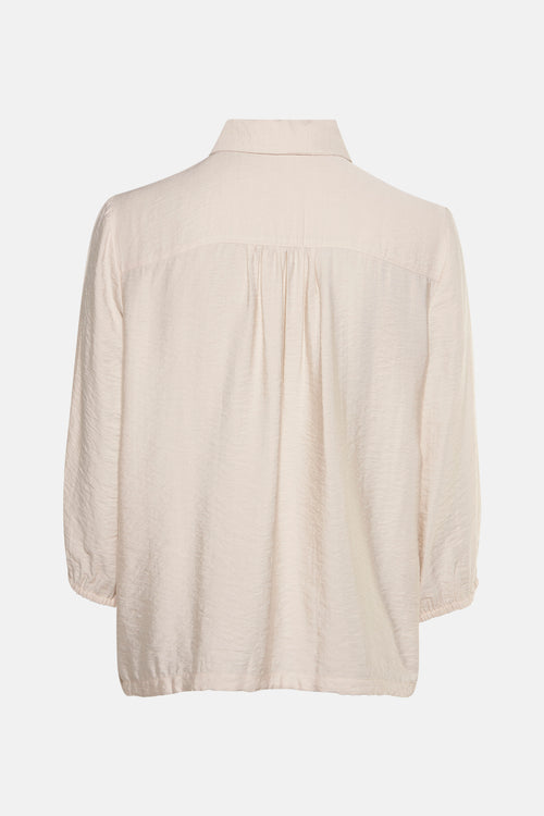 Hemd met lange mouwen - beige