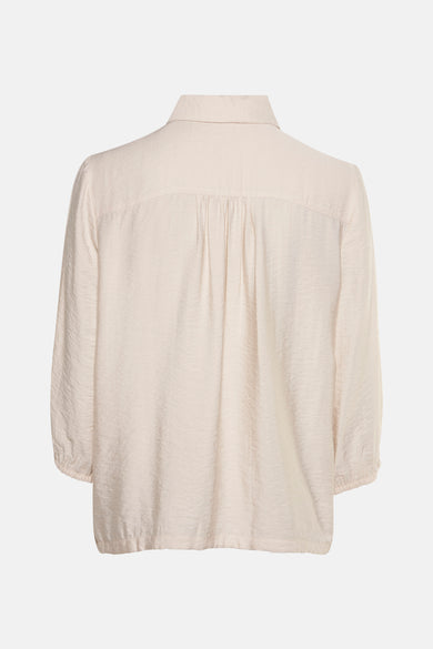 Hemd met lange mouwen - beige