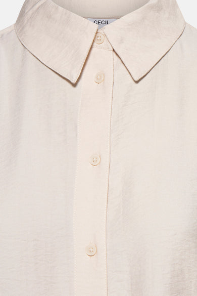 Hemd met lange mouwen - beige