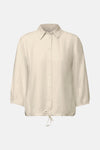 Chemise à manches longues - beige