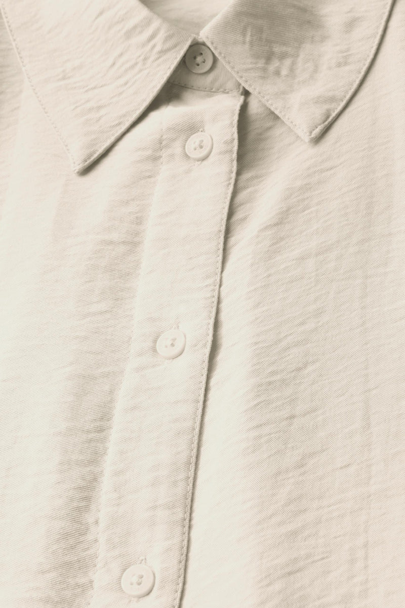 Hemd met lange mouwen - beige