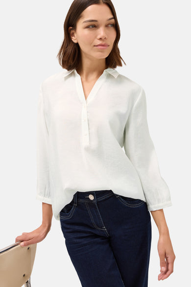 Chemise à manches courtes - blanc
