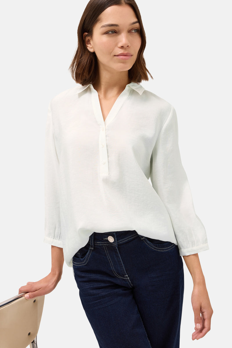 Chemise à manches courtes - blanc
