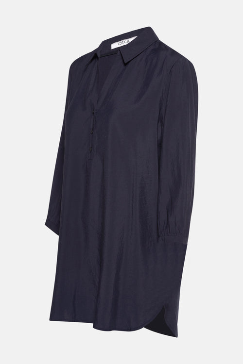 Hemd (korte mouwen) Blauw - CECIL