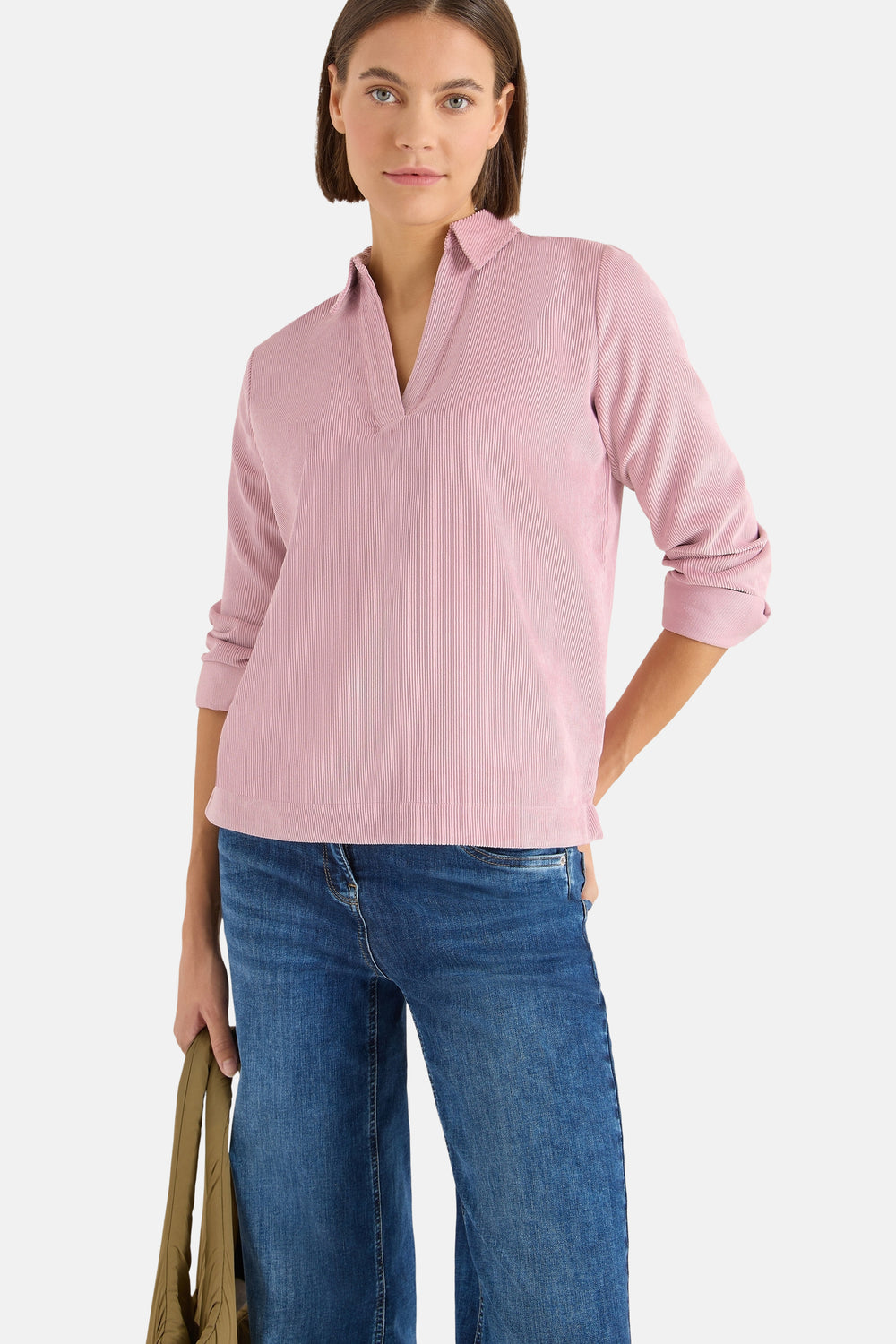 Hemd met lange mouwen - roze