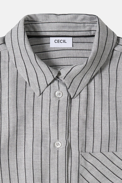 Hemd met lange mouwen - grijs