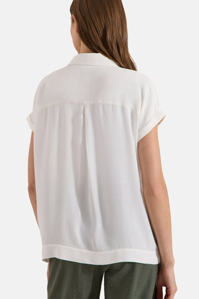 Chemise à manches courtes - beige