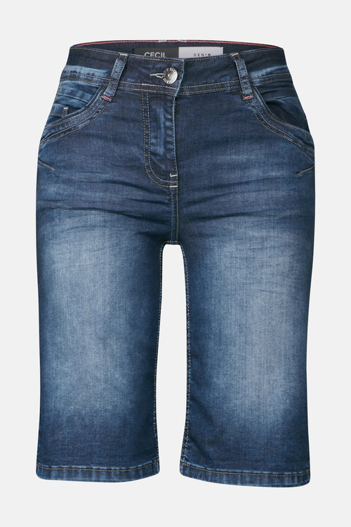 Short mid blue denim - CECIL