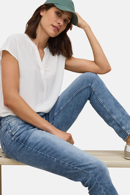 Jeans slim LIGHT BLUE DENIM - Cecil