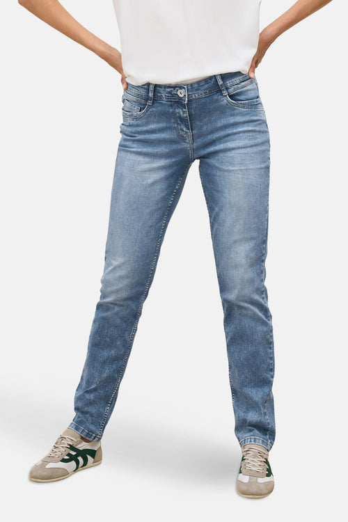 Jeans slim LIGHT BLUE DENIM - Cecil
