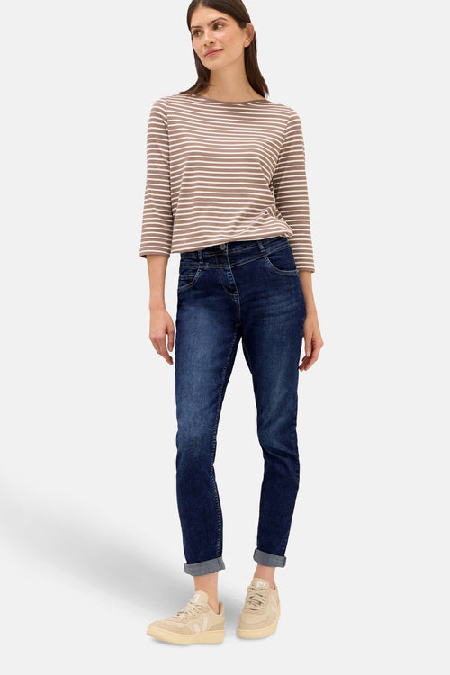 Jeans slim MID BLUE DENIM - Cecil