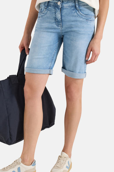 Bermuda light blue denim - CECIL