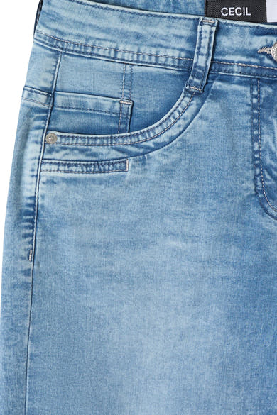 Bermuda light blue denim - CECIL
