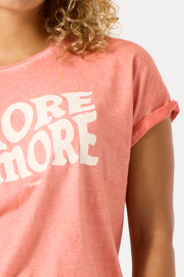 T-shirt (manches courtes) PEACH - GARCIA