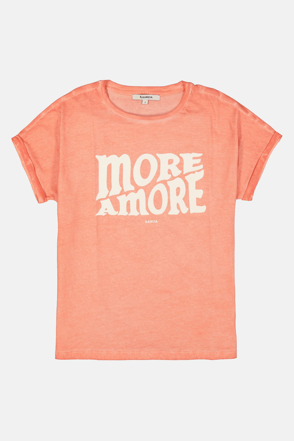 T-shirt (korte mouwen) PEACH - GARCIA