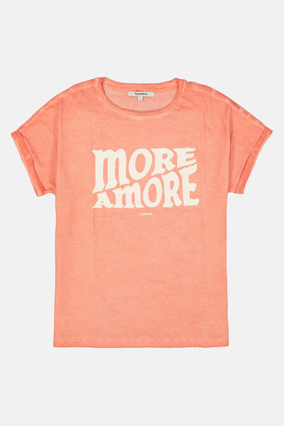 T-shirt (korte mouwen) PEACH - GARCIA