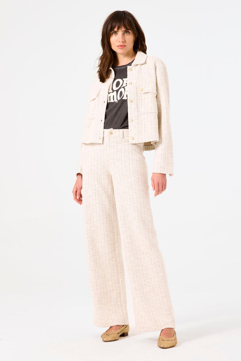 Pantalon de costume Écru - GARCIA