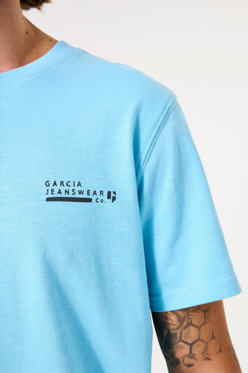 T-shirt (manches courtes) Turquoise - GARCIA