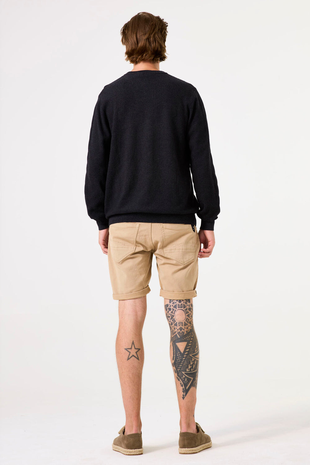 Pull col V Gris - GARCIA