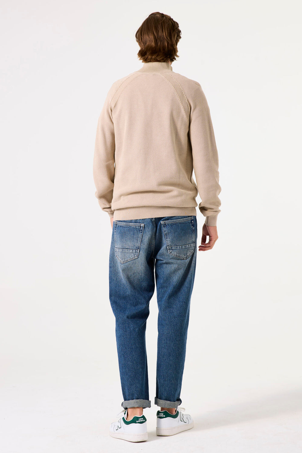 Pull col roulé Beige - GARCIA