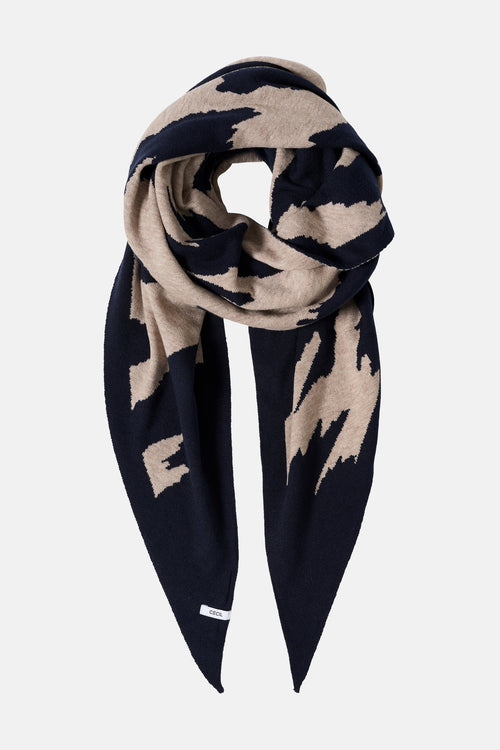 Wintersjaal multicolor - CECIL