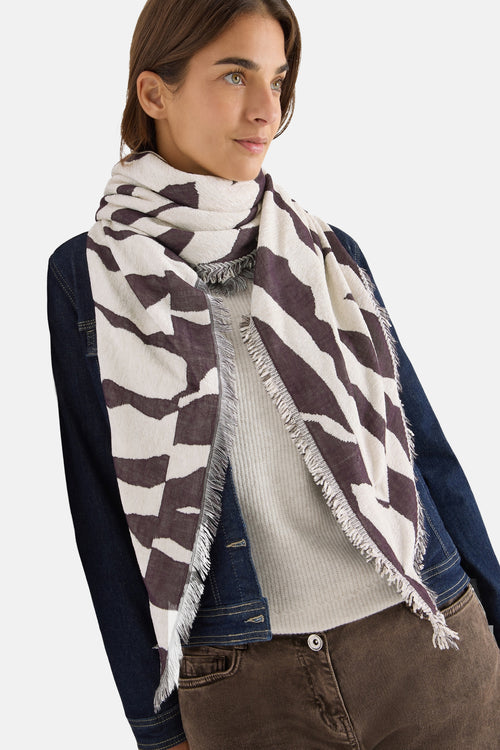 Wintersjaal multicolor - CECIL