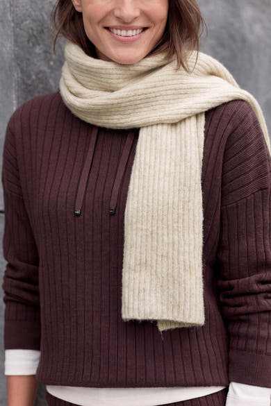 Wintersjaal beige - CECIL