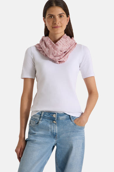 Zomersjaal roze - CECIL