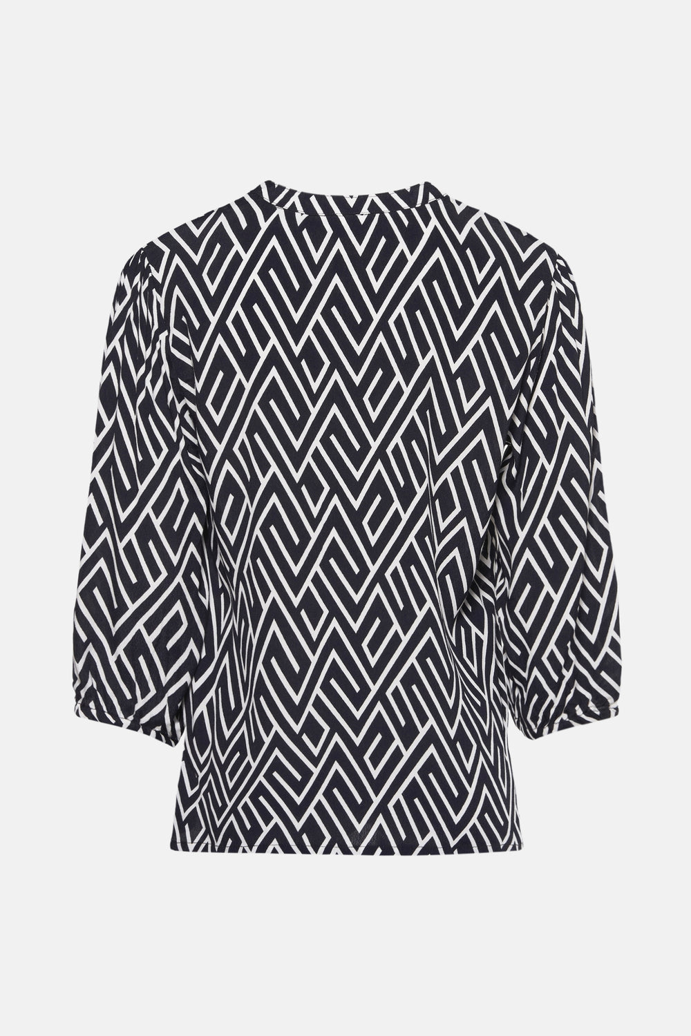Blouse 3/4 Blauw - ZABAIONE