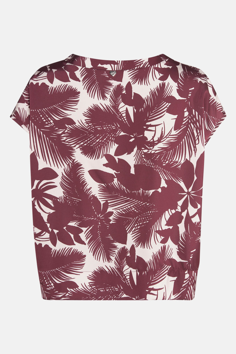 Blouse met korte mouwen - multicolor