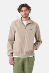 Beige regenjas van ANTWRP, met ritssluiting en opstaande kraag.