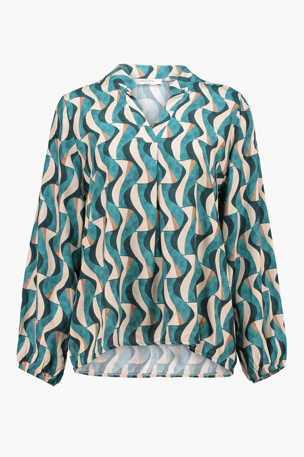 Blouse (lange mouwen) Multicolor - ZABAIONE