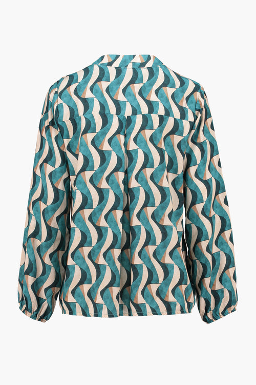 Blouse (lange mouwen) Multicolor - ZABAIONE