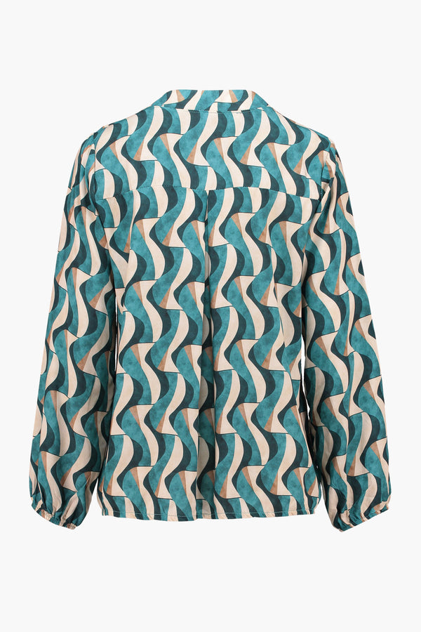 Blouse (lange mouwen) Multicolor - ZABAIONE