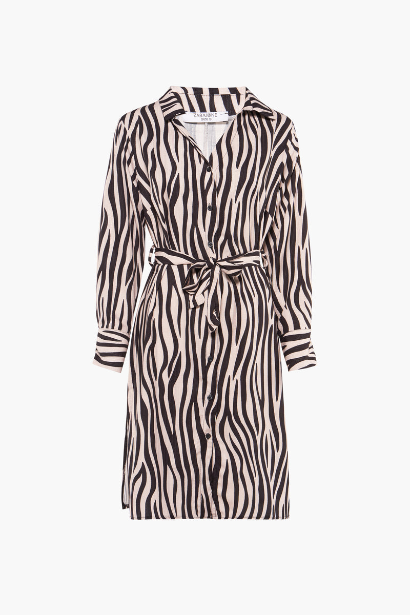 Robe courte - brun