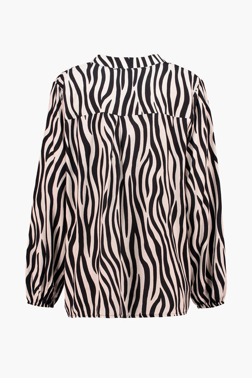 Blouse (lange mouwen) Bruin - ZABAIONE