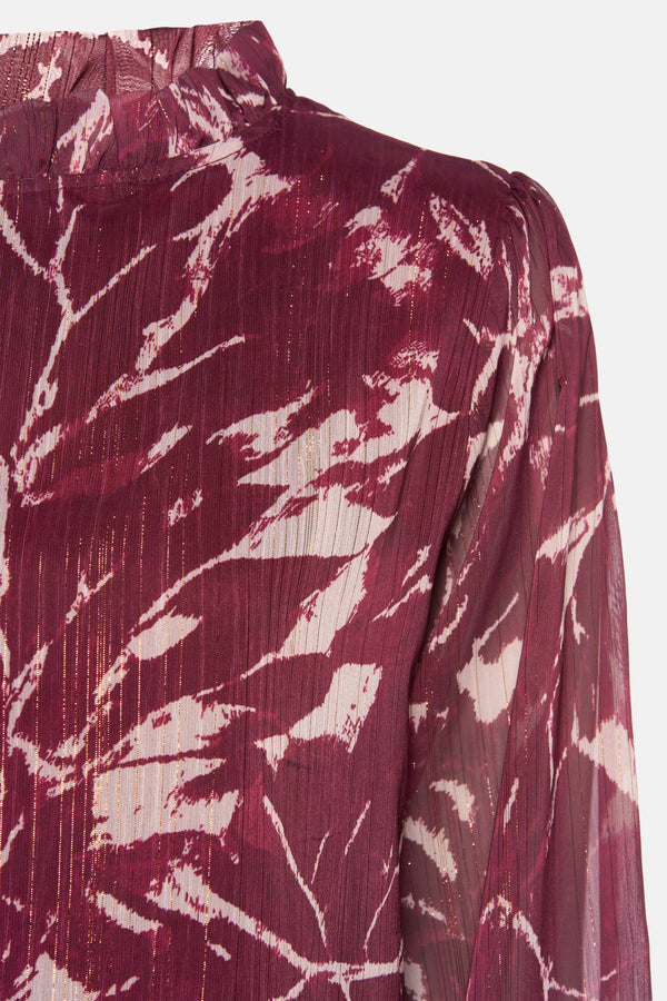 Blouse (lange mouwen) Rouge - ZABAIONE