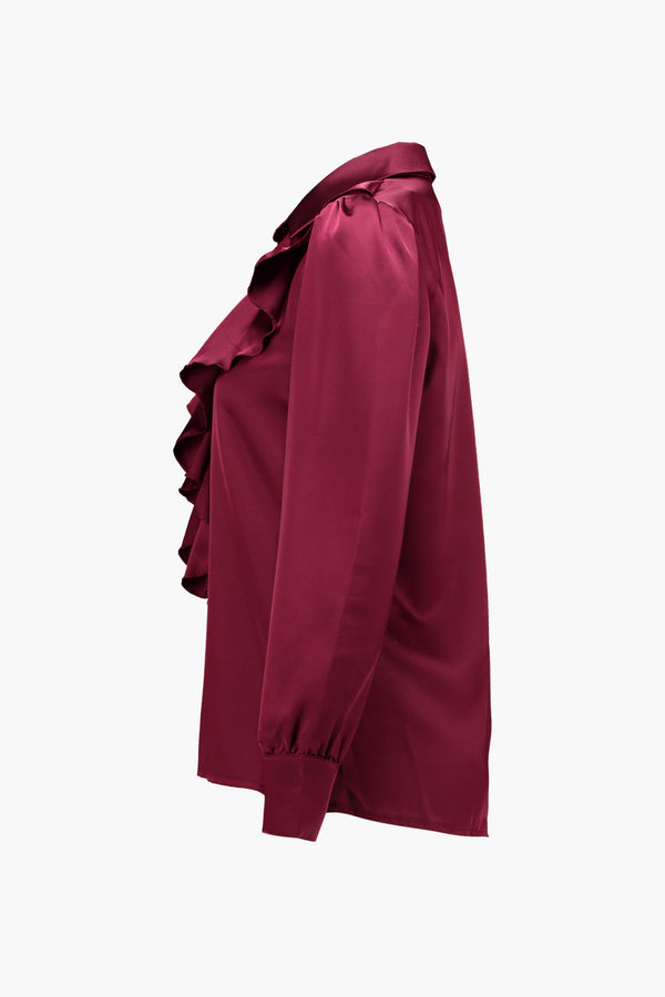 Blouse (lange mouwen) Rouge - ZABAIONE
