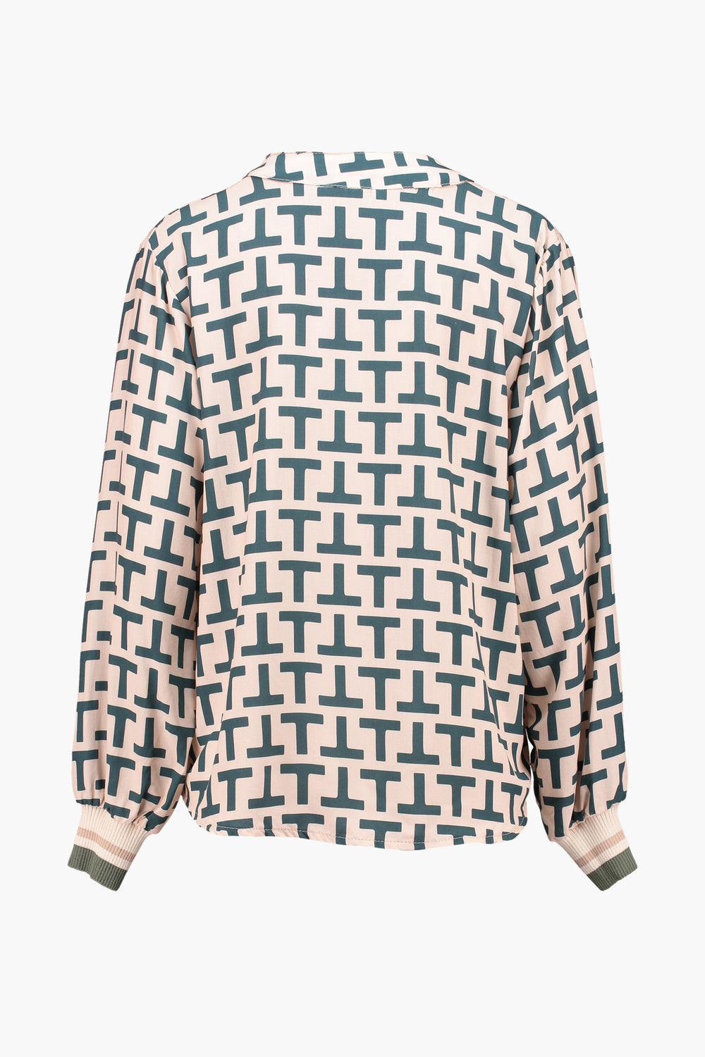 Blouse (lange mouwen) Groen - ZABAIONE