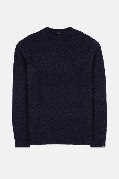 Pull à col rond - bleu